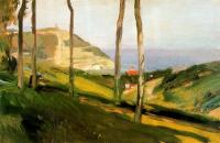 Joaquin Sorolla y Bastida - Landscape in San Sebastian